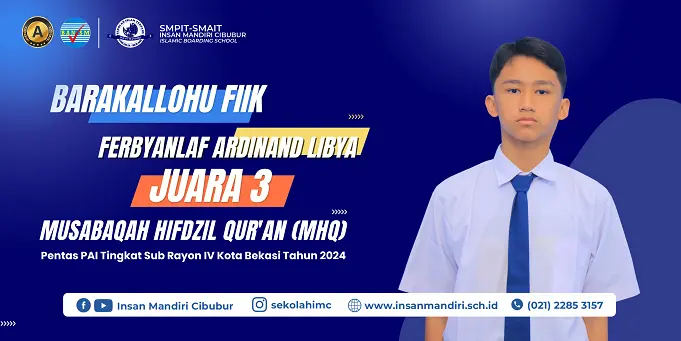 You are currently viewing Ferbyanlaf Ardinand Libya Raih Juara 3 MHQ Sub Rayon 4 Kota Bekasi