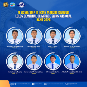 8 Siswa SMP IT Insan Mandiri Cibubur Lolos ke Babak Semifinal Kompetisi Sains Nalaria Realistik