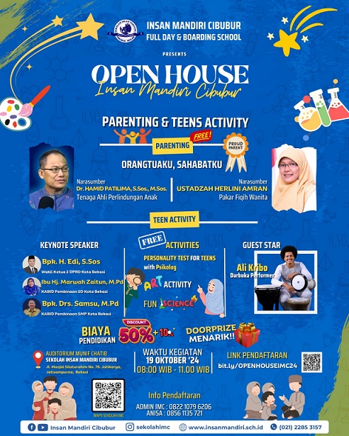 Open House SMP IT-SMAIT Insan Mandiri Cibubur